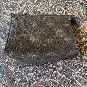 Louis Vuitton Monogram Brown small pouch